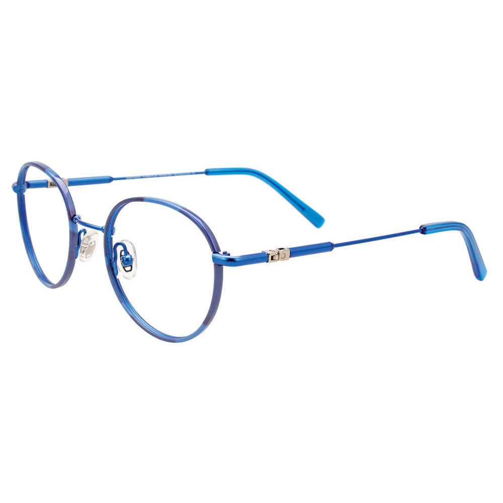 EASYTWIST ET9009 Eyeglasses 050 Blue Tortoise   Blue 46mm